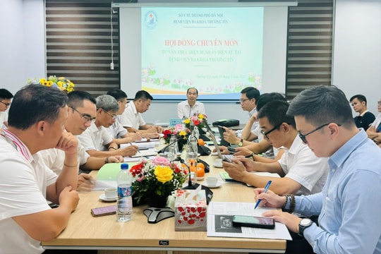 Bệnh viện đa khoa Thường Tín thực hiện bệnh án điện tử phục vụ nhân dân