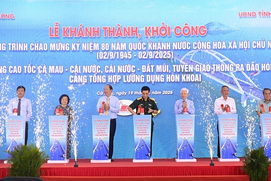 Đột phá hạ tầng biển đảo, Cà Mau vươn mình trong kỷ nguyên mới