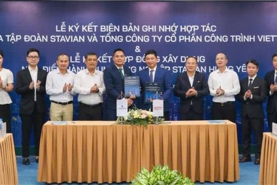 Stavian và Viettel Construction hợp tác thúc đẩy liên kết công nghiệp - hạ tầng