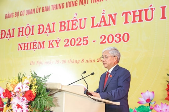 Đồng chí Đỗ Văn Chiến giữ chức Bí thư Đảng ủy Cơ quan Ủy ban Trung ương MTTQ Việt Nam