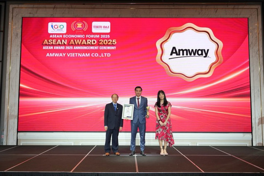 Amway Việt Nam – Top 5 doanh nghiệp tiêu biểu ASEAN