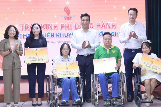 Tiếp sức để thanh niên khuyết tật tự tin khởi nghiệp