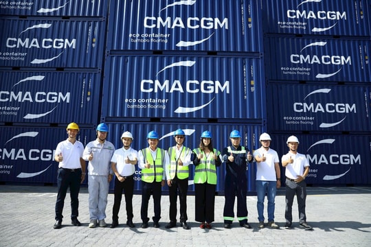 Hòa Phát bàn giao 1.000 container cho hãng tàu tốp 3 thế giới