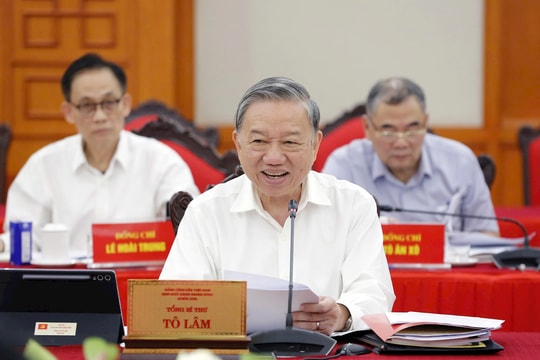 Tổng Bí thư Tô Lâm: Xây dựng hình ảnh Thủ đô xanh - thông minh - đáng sống - có sức hút cả trong và ngoài nước