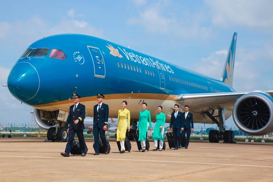 Vietnam Airlines tham gia triển lãm thành tựu nhân 80 năm Quốc khánh 2-9