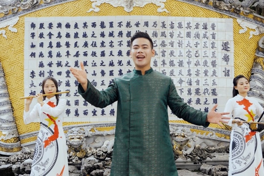 Ca sĩ 10X Dương Minh Quý đưa “Hịch tướng sĩ” vào MV đầu tay