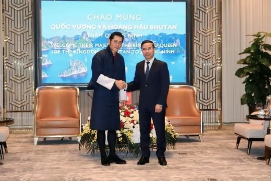 Quốc vương Bhutan cùng Hoàng Hậu thăm tỉnh Quảng Ninh