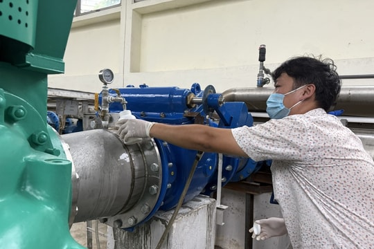 Nước sạch sinh hoạt được giám sát chặt chẽ phục vụ Đại lễ 80 năm Quốc khánh 2/9