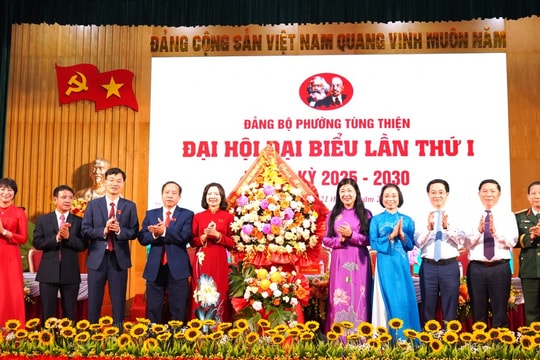 Đại hội đại biểu Đảng bộ phường Tùng Thiện lần thứ I, nhiệm kỳ 2025-2030: Tạo nền tảng để phường Tùng Thiện đánh thức tiềm năng phát triển