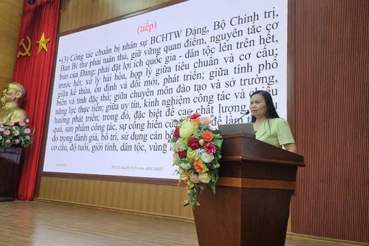 Phường Tây Hồ bồi dưỡng chính trị, nâng cao năng lực cho đội ngũ nhà giáo