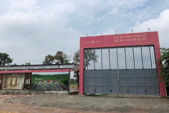 Dự án Nhà tang lễ quận Thanh Xuân: "Giậm chân tại chỗ" sau 8 năm