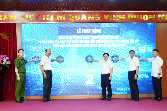 Phường Định Công phát động phong trào “Bình dân học vụ số”