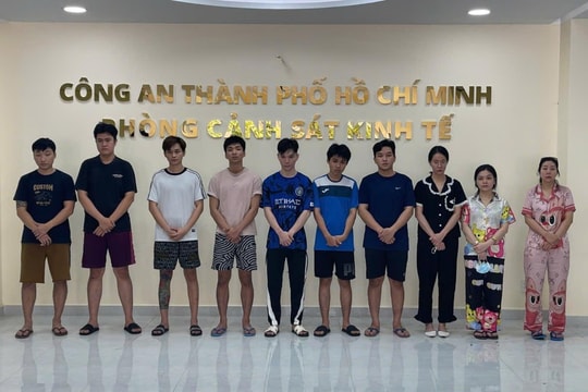 TP Hồ Chí Minh: Bắt tạm giam nhiều đối tượng buôn bán “khí cười” thu lợi bất chính hàng chục tỷ đồng