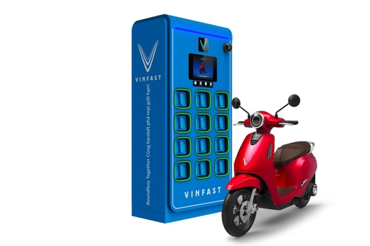 VinFast lên kế hoạch triển khai 150.000 trạm đổi pin xe máy điện trên toàn quốc