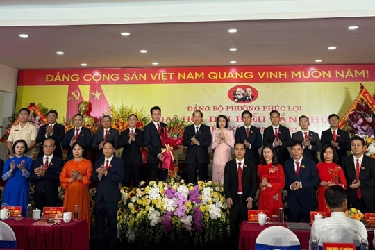 Đại hội Đại biểu Đảng bộ phường Phúc Lợi lần thứ I, nhiệm kỳ 2025 - 2030 Xây dựng phường Phúc Lợi thông minh, hiện đại, nâng cao chất lượng phục vụ Nhân dân