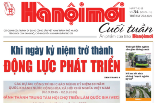 Đón đọc Hànộimới Cuối tuần số 34