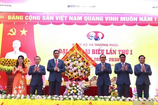 Xã Thượng Phúc quyết tâm bứt phá trong kỷ nguyên mới