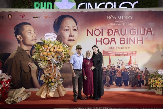 Hòa Minzy lan tỏa thông điệp tri ân Mẹ Việt Nam anh hùng