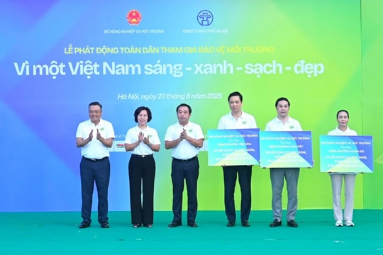 Toàn dân hành động vì môi trường sống xanh, sạch, an lành