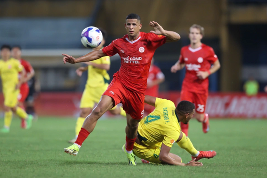 Vòng 2 V-League 2025/26: Thể Công Viettel thắng Công an TP Hồ Chí Minh 3 bàn