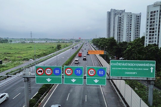 Thí điểm cấm xe tải vào làn 1 trên cao tốc Hà Nội - Hải Phòng, Pháp Vân - Cầu Giẽ: Hiệu quả bước đầu