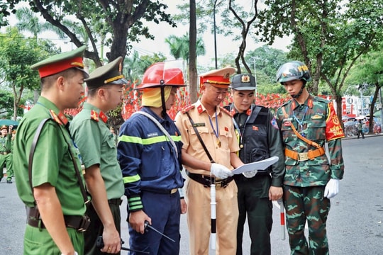 Hà Nội: Bảo đảm tuyệt đối an ninh, an toàn tổng hợp luyện diễu binh, diễu hành lần 2