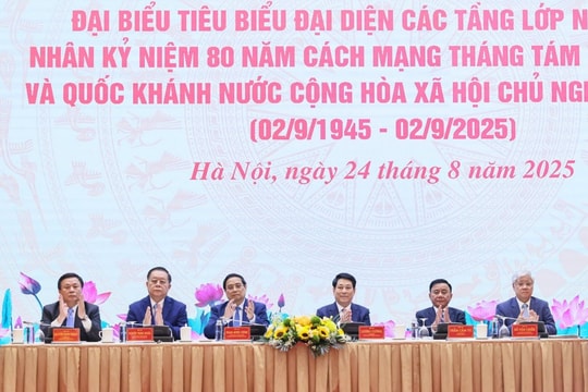 Lãnh đạo Đảng, Nhà nước, MTTQ Việt Nam Gặp mặt đại biểu tiêu biểu đại diện các tầng lớp Nhân dân