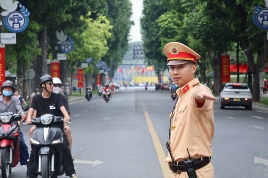 Lịch phân luồng giao thông mới nhất cho chương trình tổng hợp luyện ngày 24/8