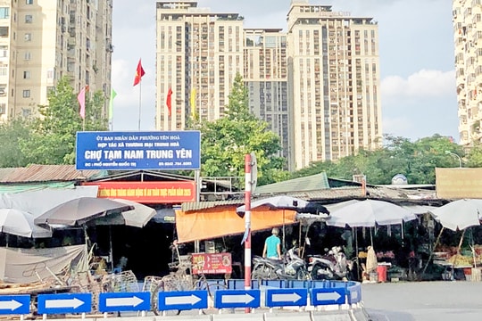 Xóa "chợ cóc", chợ tạm trên địa bàn phường Yên Hòa: Cần quyết liệt và thường xuyên