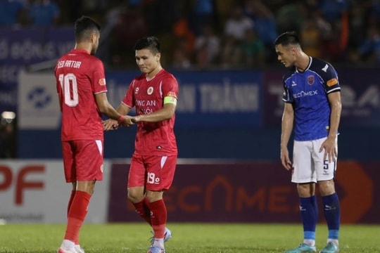 Vòng 2 V-League 2025/26 Thắng đậm Becamex TP Hồ Chí Minh, Công an Hà Nội giành ngôi nhì bảng
