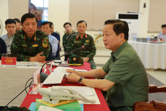 Tập trung cao độ ứng phó bão số 5 đổ bộ vào đất liền