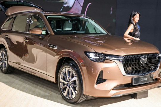 Mazda CX-80 sắp ra mắt Đông Nam Á: SUV lớn hơn CX-60