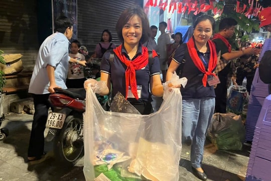Lan tỏa thông điệp “Vì một Hà Nội xanh”, góp phần vào thành công của Đại lễ