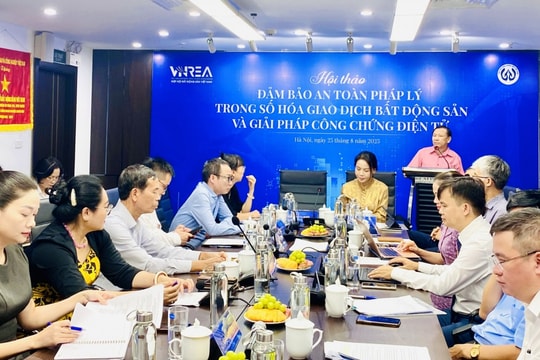 An toàn pháp lý trong số hoá giao dịch bất động sản và giải pháp công chứng điện tử