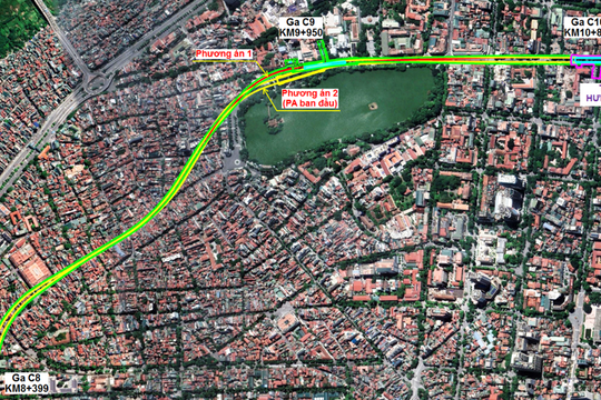 Hà Nội phê duyệt đoạn tuyến Metro xuyên qua phố cổ và hồ Hoàn Kiếm