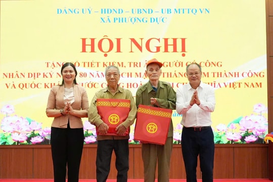 Xã Phượng Dực tri ân người có công