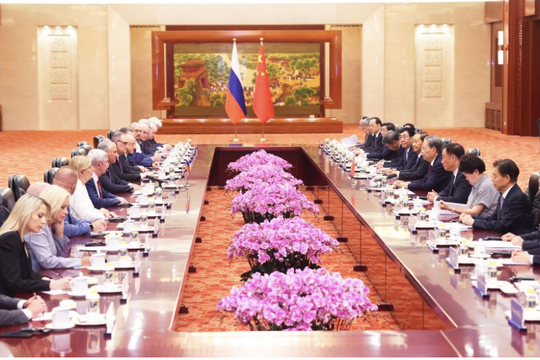 Trung Quốc nhấn mạnh ý nghĩa chiến lược của quan hệ với Nga