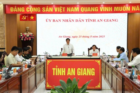 An Giang: Đảm bảo an ninh, trật tự dịp Lễ Quốc khánh 2/9