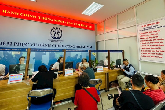 Hà Nội: Phê duyệt danh mục 767 thủ tục hành chính thực hiện trực tuyến toàn trình
