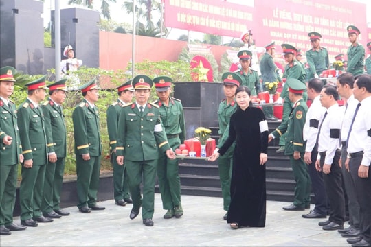 Đồng Nai: Truy điệu, an táng hài cốt liệt sĩ hy sinh tại sân bay Lộc Ninh