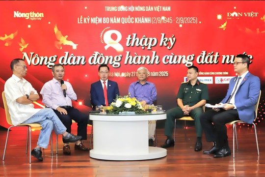 Tọa đàm “8 thập kỷ nông dân đồng hành cùng đất nước”