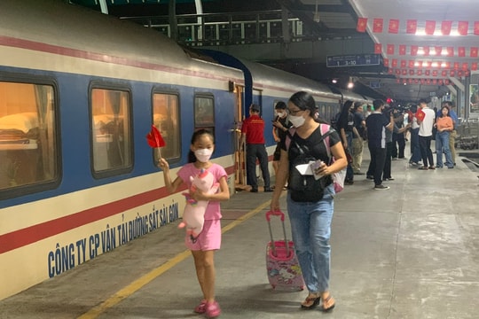 Tàu Bắc - Nam sẽ dừng ở ga Giáp Bát trong 3 ngày diễn ra đại lễ Quốc khánh