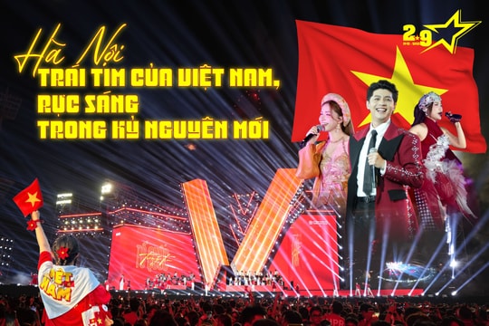 Trái tim Việt Nam rực sáng trong kỷ nguyên mới