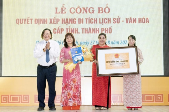 TP Hồ Chí Minh Quyết định xếp hạng 7 di tích lịch sử - văn hóa cấp thành phố