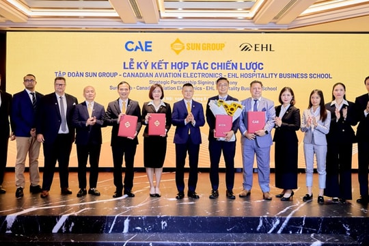 Sun Group bắt tay với 2 “gã khổng lồ” trong lĩnh vực đào tạo ngành dịch vụ