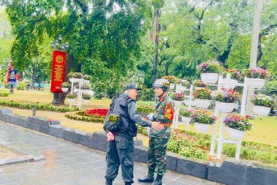 Lực lượng chức năng sẵn sàng đảm bảo an ninh, an toàn trước buổi Lễ sơ duyệt A80