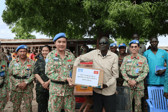Dấu ấn Việt Nam tại Nam Sudan: Bệnh viện dã chiến cấp 2 số 6 lan tỏa tinh thần nhân ái trong dịp Quốc khánh