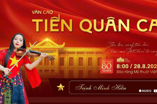 Bảo tàng Mỹ thuật Việt Nam giới thiệu MV Tiến quân ca