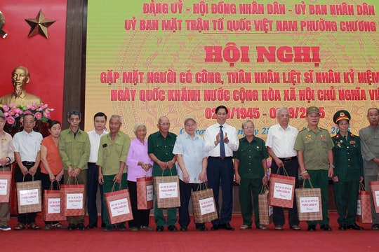 Chương Mỹ tri ân người có công, thân nhân liệt sĩ