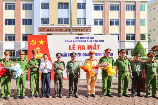 Cần Thơ ra mắt Tổ 198 tăng cường an ninh trật tự